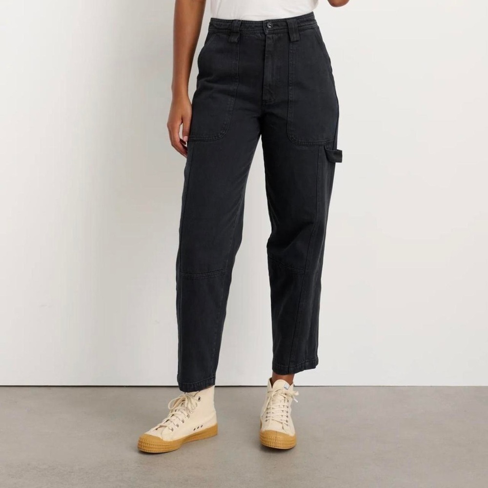 Alex Mill recycled denim Phoebe jeans washed black size 4